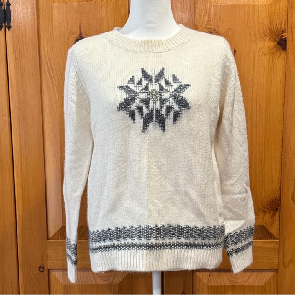 LOFT Ivory Knit Sweater
